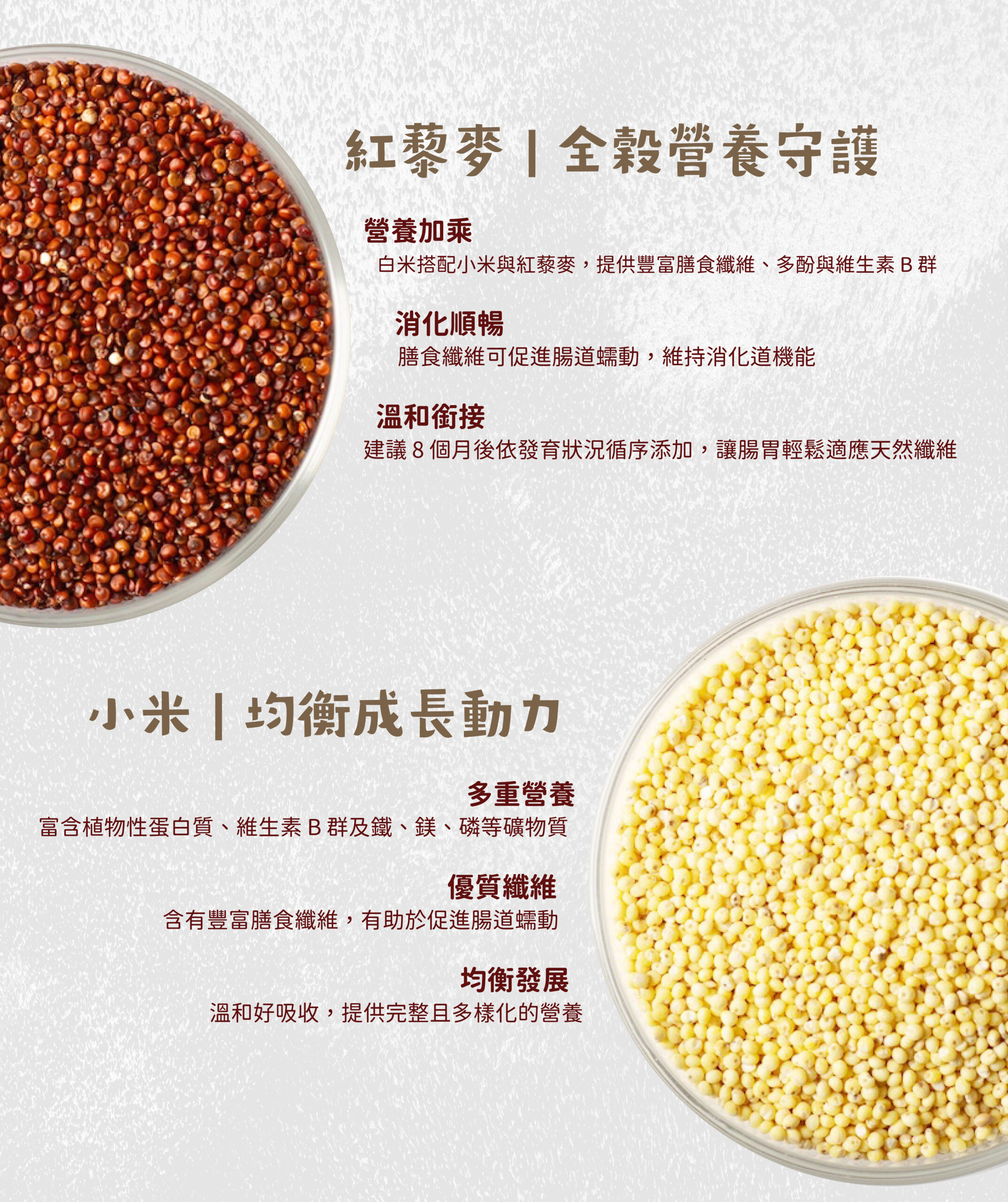 紅藜小米飯(100克)